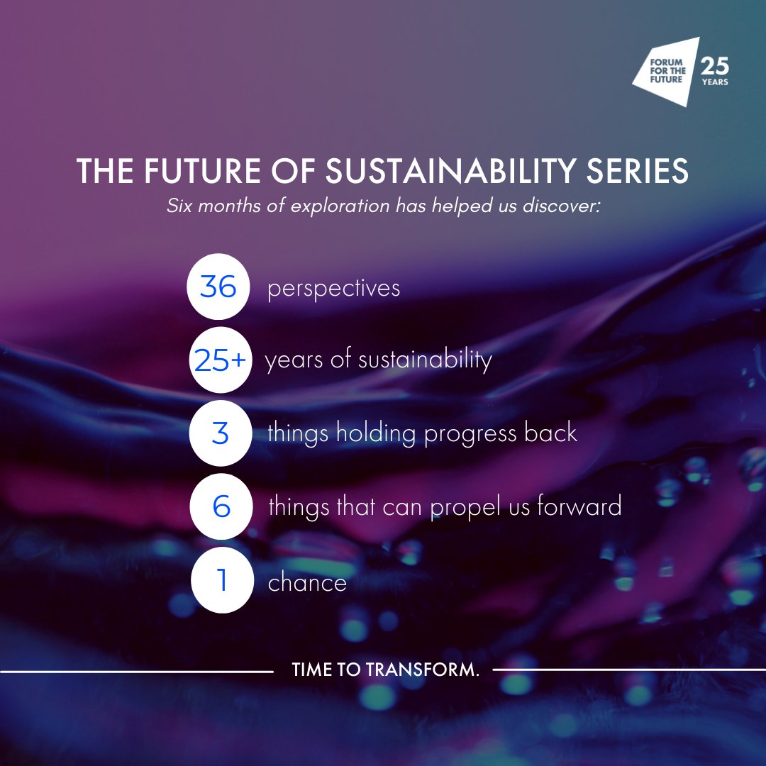 Forum for the Future tweet media