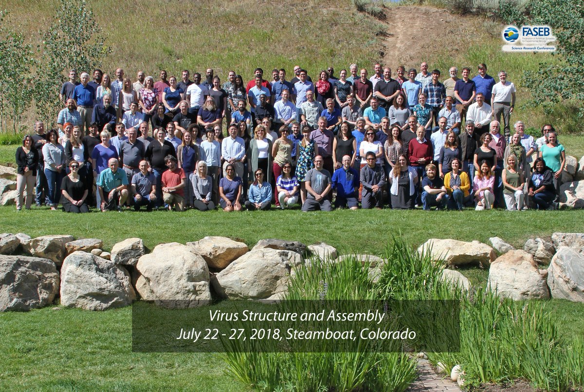 mages05's tweet photo. Miss these faces and talking #science in person? Join the 2022 #VirusStructure and Assembly Conference, 6/26-30 #VSA2022

Info/agenda: https://t.co/y5DMARGuyR
Abstracts Due: 5/16
Students get $150 off reg. 
Keynotes: Drs. Hong Zhou @UCLA &amp; Karla Kirkegaard  ⁦@Stanford https://t.co/jvB1awpMhx