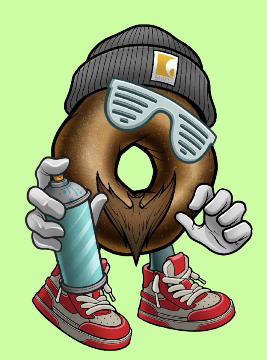 MrBeehry's tweet photo. Gm bagel frens! Tell me your favorite #HelloBagel trait so far! #NFT #nftart #NFTCommunity https://t.co/6lPqmBxcMs