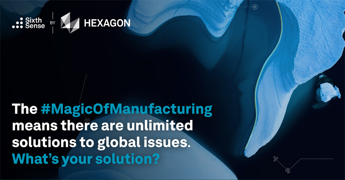 MI_Sixth_Sense's tweet photo. At Sixth Sense we believe the #MagicOfManufacturing means there are an unlimited amount of ideas to help solve real-world problems.
What solutions to global issues would you like to see? Let us know.
#SixthSenseByHexagon #DesignSolutions #SmartManufacturing #Innovation https://t.co/ywEd85nCTI