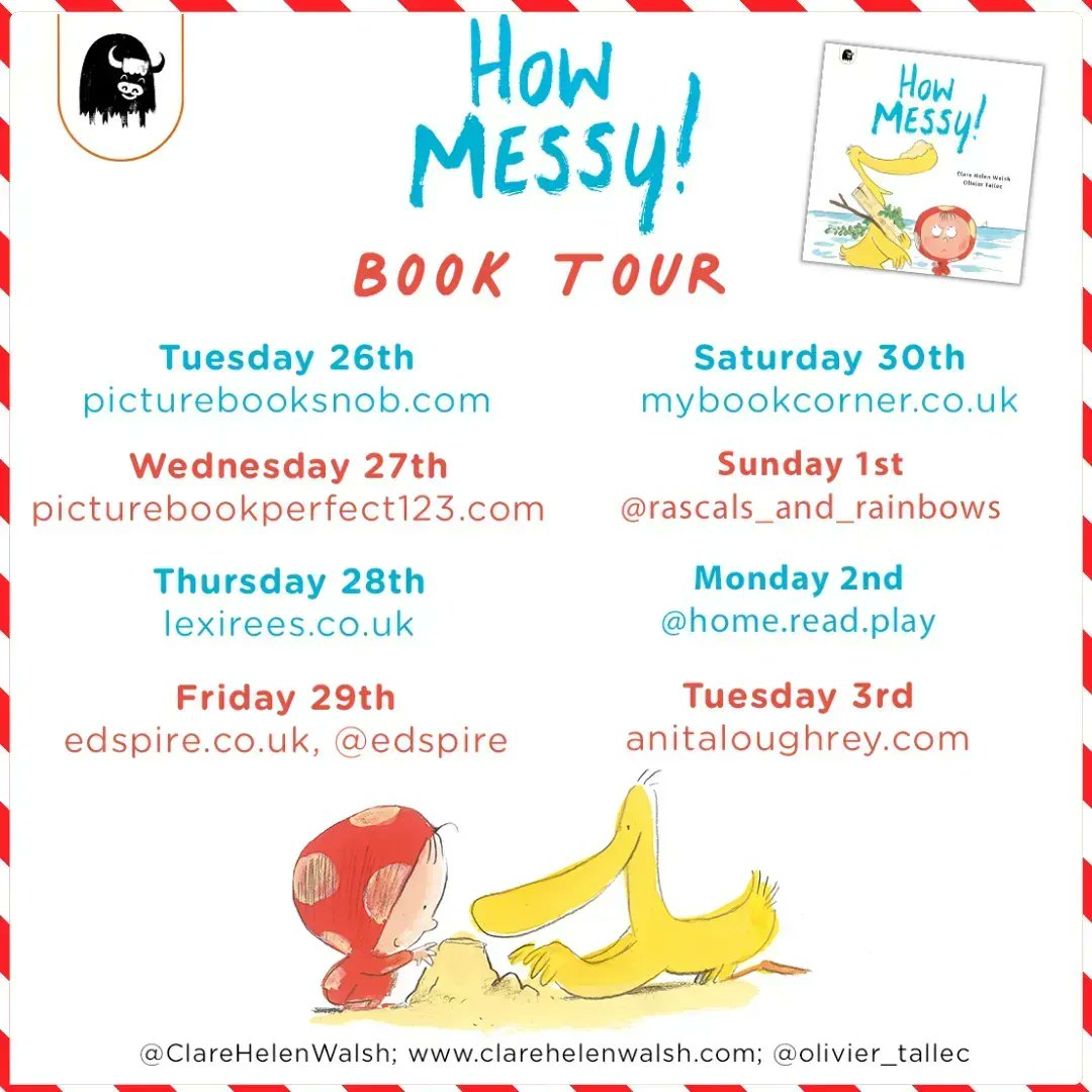 Today is the launch of my first blog tour. I am the last stop for Clare Helen Welsh buff.ly/3vw6MCl <a href="/ClareHelenWelsh/">ClareHelenWelsh</a> <a href="/QuartoKids/">Quarto Kids</a> <a href="/alicelovesbooks/">Alice Williams</a> #kidlitchat #picturebooks #childrensbooks #blogtours #bookblogger #blogger #WritingCommunity #author #AuthorsOfTwitter #kidlit