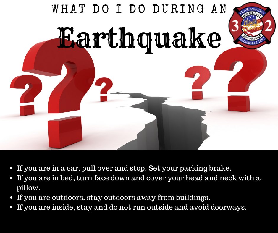 clayton_fd_32's tweet photo. Last Friday there was a s 2.8 magnitude earthquake felt &amp; heard around the STL.  Events like these serve as a reminder of the importance of emergency preparedness.  Take the time to review your plan &amp; home emergency kit.  For planning tips visit https://t.co/2OTCUACs0A https://t.co/YpOUqr7CaJ