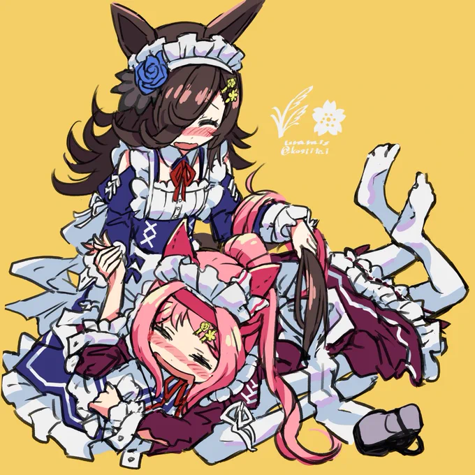 いつも助けてくれるひとに「も〜しょうがないなぁ〜」したい #ウマ娘 