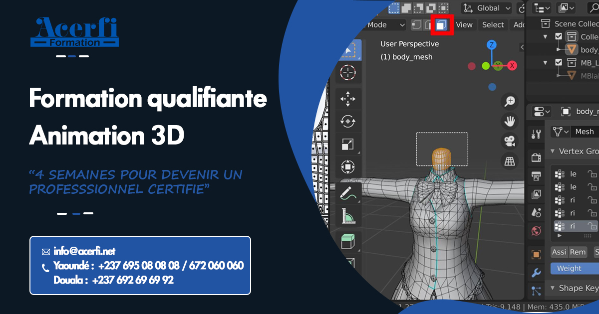 AcerfiFormation's tweet photo. L’animateur 3D est un professionnel passionné qui donne vie aux images pour le plus grand bonheur de nos yeux.
 Il peut exercer au sein d’une entreprises de jeux vidéo, film etc.. 
Acerfi formation vous accompagne.

 https://t.co/L1fRsxJ9E4 https://t.co/omYwnKVECw