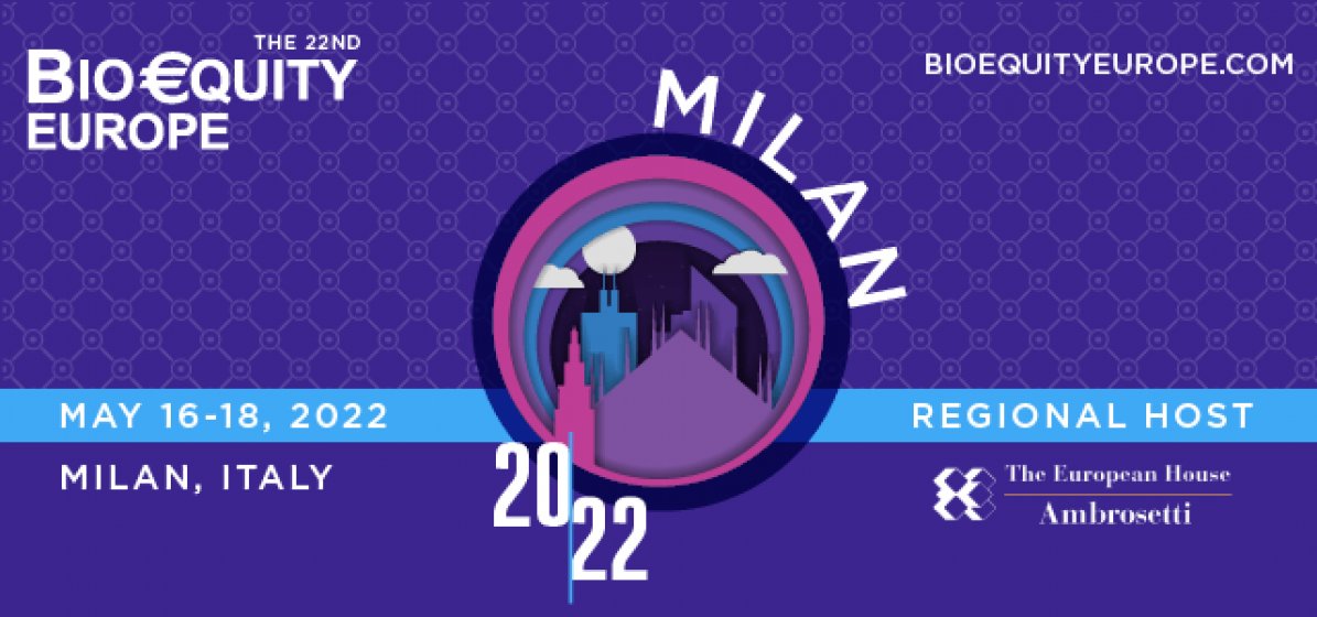 Our Managing Director, Tim Sparey, will be attending the 22nd Bio€quity Europe 2022 in Milan, Italy from the 16th to the 18th of May 2022.The event is organised by <a href="/BioCentury/">BioCentury</a> Inc. and <a href="/EBDgroup/">EBD Group</a>

#saRNA #BioTech #conference #BioEquity