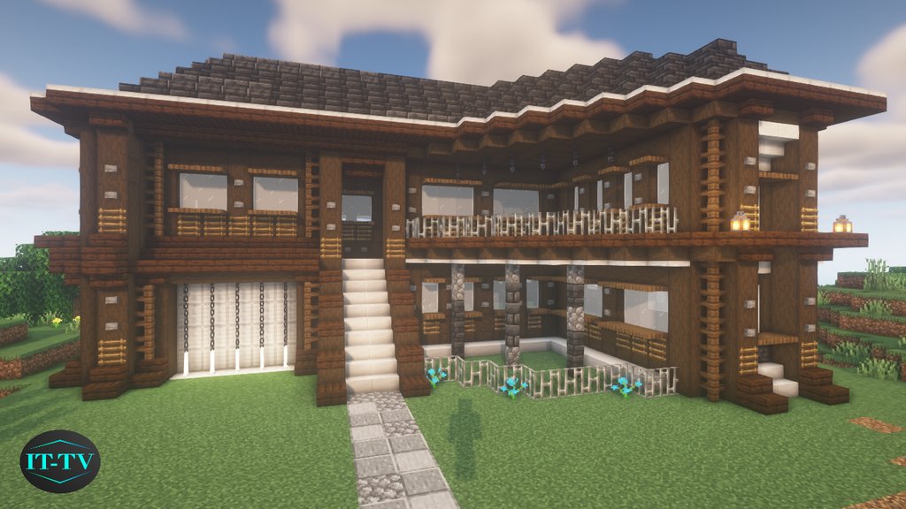 minecraft big house