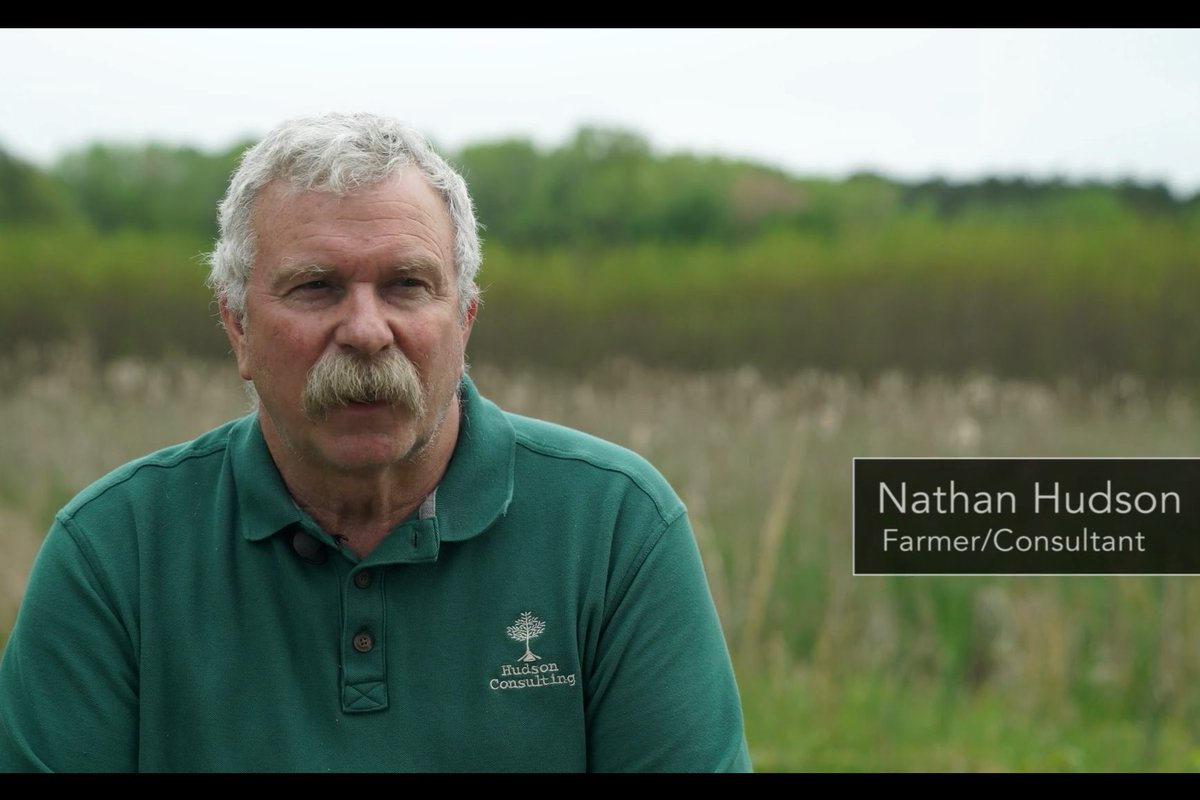 “I was looking for a place that I could take my grandchildren to see red-winged blackbirds, to go look at ducks, to go look at deer, and enjoy it recreationally,” said DE farmer Nathan Hudson on why he restored wetlands. View his story at youtu.be/lTqpU4HY6KI #WetlandsMonth