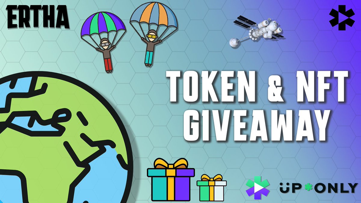 ErthaGame's tweet photo. 🤩 ERTHA is Collaborating with @UpOnlyOfficial

💰 To celebrate, we’re launching a huge #giveaway and #airdrop competition!

💸 Win $ERTHA, $UPO and #ERTHA #NFT land!

👉 https://t.co/JfcDbGo9Ck

🌎 This is just the beginning. Look out for more awesome collabs in the future! https://t.co/DEZGUdTEyd