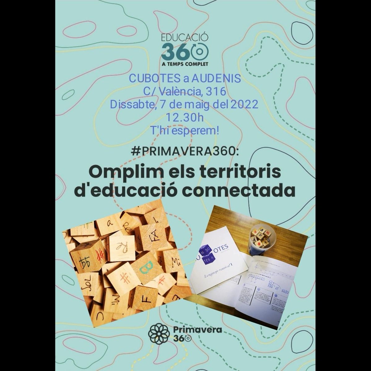 Aquest proper dissabte (12:30 h.) presentació de CUBOTES, una eina musical educativa i didàctica per conèixer i entendre la música a través del joc. A càrrec de la pianista i professora Eva Simó.
<a href="/eva_klassik/">Eva Simó</a> #escolademúsica #jocseducatius