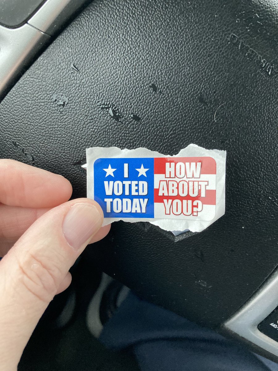 vikingscott10's tweet photo. If you don’t vote you don’t exercise your American duty… God Bless America! #voteIndiana https://t.co/gCvvPIksAz