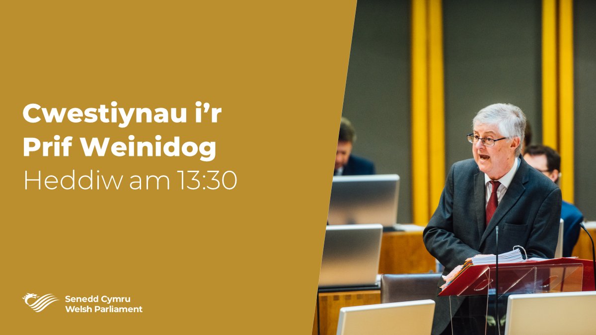 Siambr y Senedd tweet media