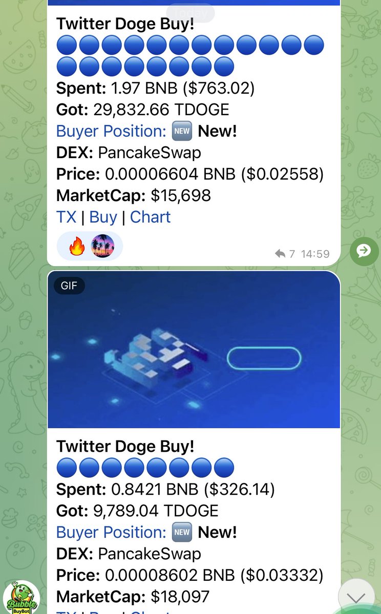 TDoge_Token's tweet photo. Fomo kicking in👀  @elonmusk @MattWallace888 #twitterdoge #moonshots #BSCGems #Elon #DogeCoin https://t.co/JU9XDgpiUH