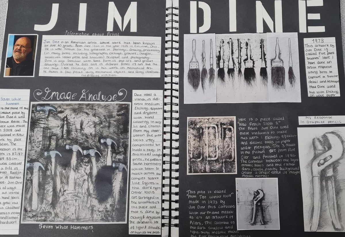 art_beal's tweet photo. Year 10 fine artists are expert sketchbookers now. Their experimentation of mediums through the study of art and artists explodes out of their pages. Here are some highlights from their Organic, Mechanic and Structure projects ✨✨#bealhigh #bealhighschool #year10 #art #GCSE  1/3 https://t.co/31oVaZDp9j