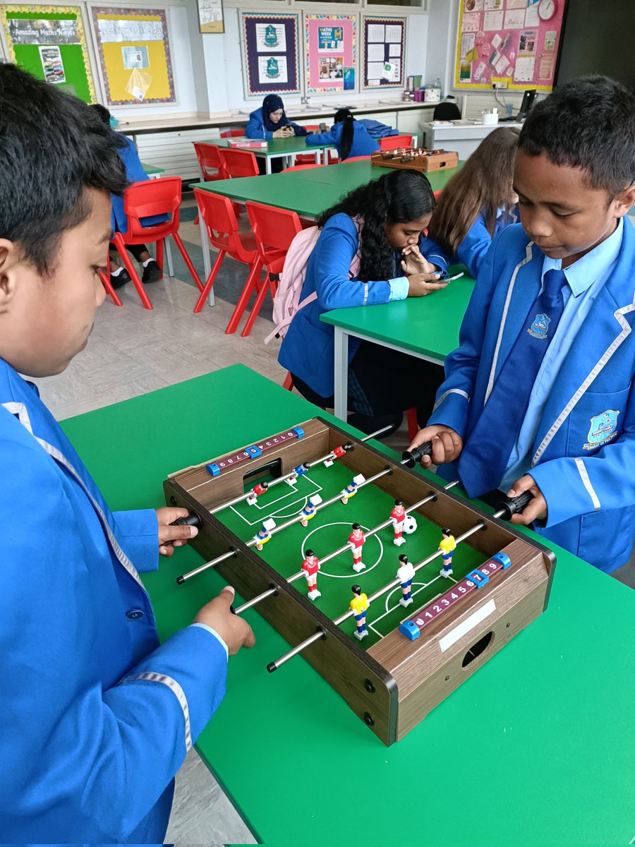 Great to see the return of our very popular Numeracy Games Club for Term 3 🎱🏓🃏🧩🎯 Students develop their fine and gross motor skills, mental maths and problem solving capabilities through team work. Games Club is on everyday in Miss McCormack's room - all KS3 students welcome