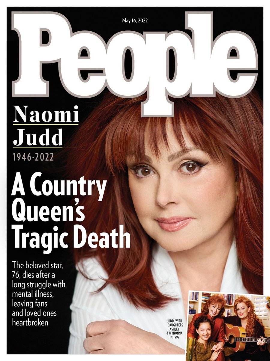 people's tweet photo. Country Queen Naomi Judd Was a 'Powerhouse' Defined by Her Compassion and 'Witty' Humor, Say Friends https://t.co/WKSimCoRrL https://t.co/mLU8dZKubN