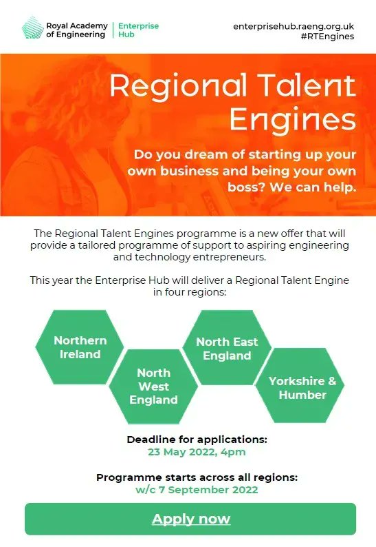 A message for the Royal Academy of Engineering @RAEng_Hub. Find out more here: bit.ly/3vEmzz3
#SystemsEngineering #RTEngines