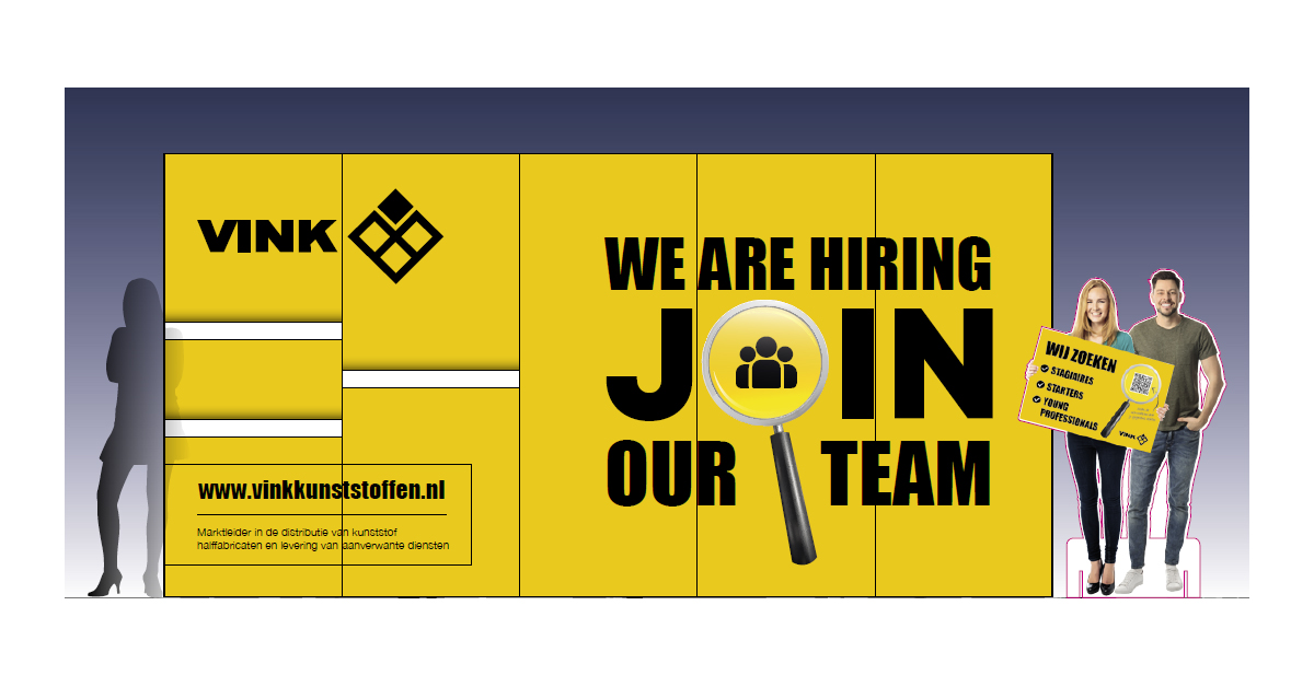 Op zoek naar een startersfunctie, stage of afstudeeropdracht? Bezoek dan vrijdag 13 mei onze stand op de De Achterhoekse Talententuin (11:00 – 17:00 uur).

Zien we je daar? Zet jouw volgende carrière stap bij Vink Kunststoffen! Meld je gratis aan via eventbrite.nl/e/tickets-tale…