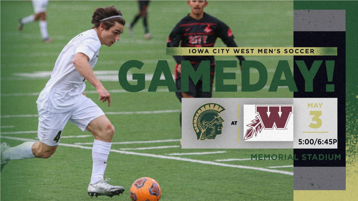 GAMEDAY!
<a href="/BoysWhs/">WHS Boys Soccer</a> travels to Waterloo for a JV1-V contest versus 
<a href="/WaterlooWest/">West High School</a>!  Good luck lads!!