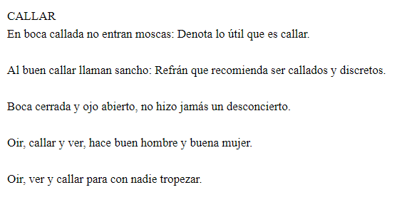 Qué significa el refrán 'En boca cerrada no entran moscas