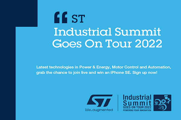 #registernow for STMicroelectronics Industrial Summit on Automation. and get a chance to #win iPhone SE. 
Date: May 5, 2022 (Thursday)
Time: 11:30am – 1:30pm (IST) | 1:00pm – 3:00pm (THA) | 2:00pm – 4:00pm (SGT)
Register here:
content.st.com/SEA-2022-Indus…
