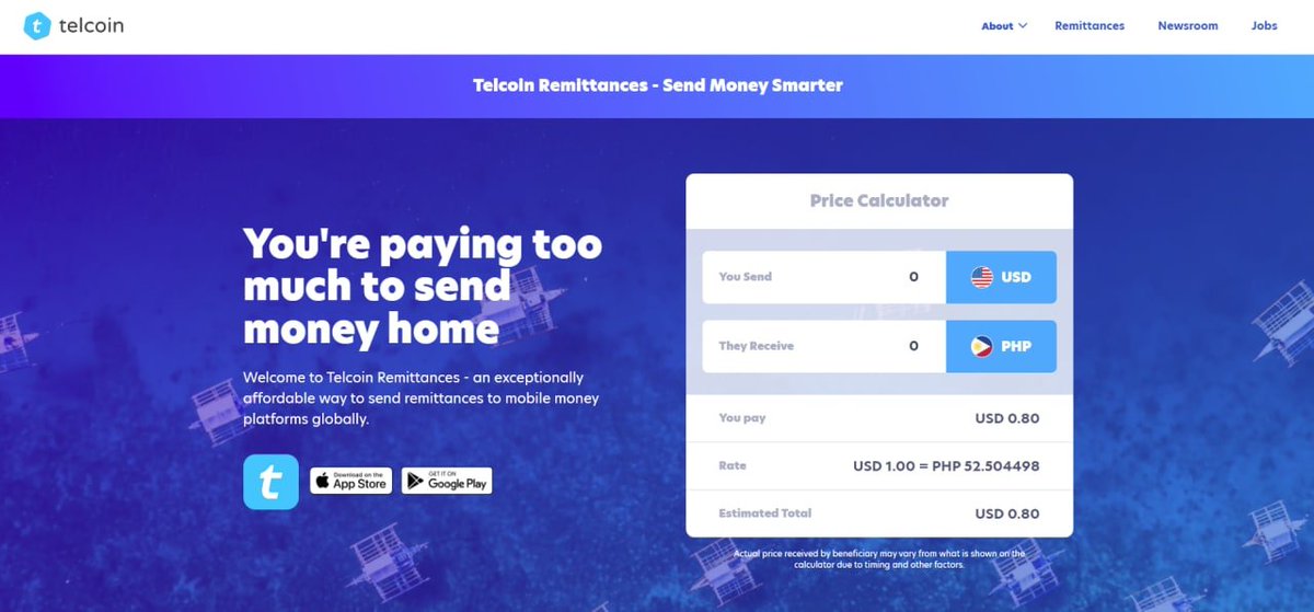 telcoinnews's tweet image. 🔥 It seems that the team is working on a new section on the website, a page dedicated to remittances.

👥 Join TelcoinNews:
t.me/telcoinnews

🔗 Source:
telco.in/remittances

ℹ️  Info by: 

$TEL #TEL #Telcoin