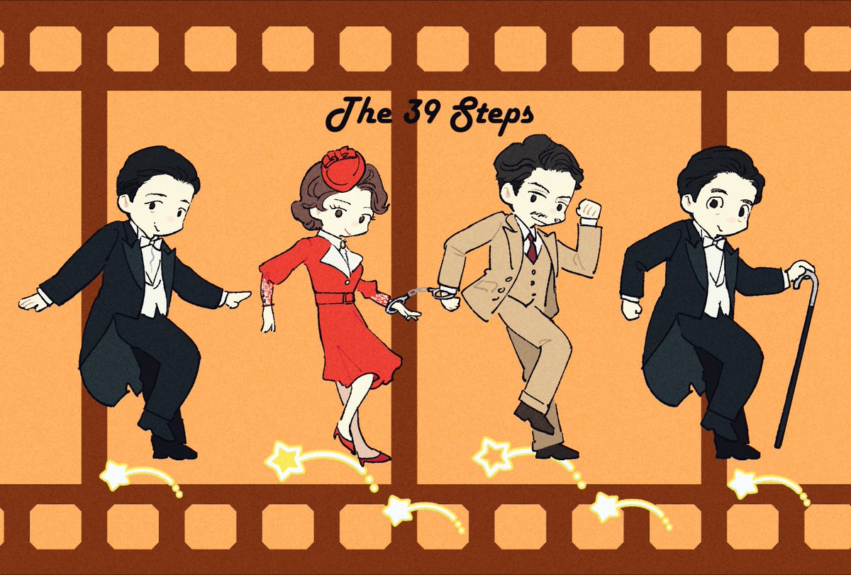 39のステップを越えて🎶
元気な皆さんにお会いできますように

#THE39STEPS