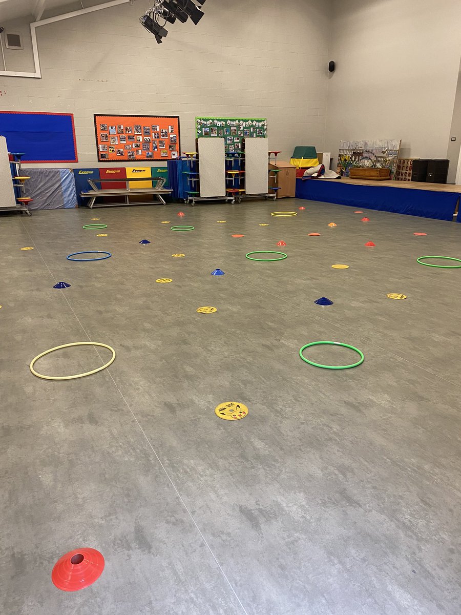 All ready for our co-ordination session today <a href="/RScottSport/">Russell Scott Sport</a> with Reception! #coordination #LEP #inspire #bedcc