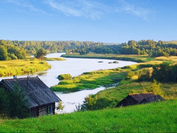 Krasoti_Rossii's tweet image. Тверская область, Лесной район, д. Гузеево, река Молога