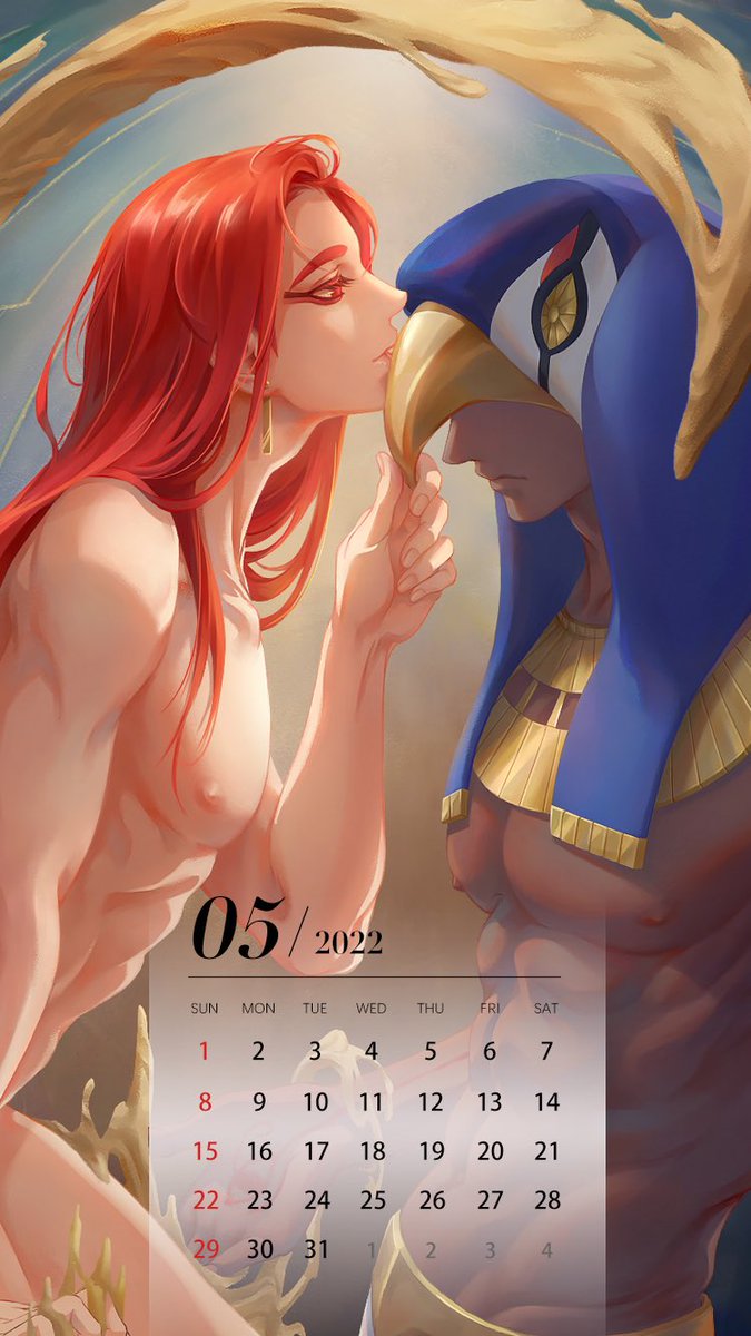 StudioPapyrus's tweet photo. Papyrus Studio
Monthly Calendar Project for mobile phone 📱 

MAY 2022 💙❤️
High quality pic to be found in our google drive (see our top post)

For wallpaper without calendar, please find the artist @Eda_Azuma 

#Ennead
#Enneadmobilecalendar

Artists are welcomed to join. https://t.co/dh7DtTstGN