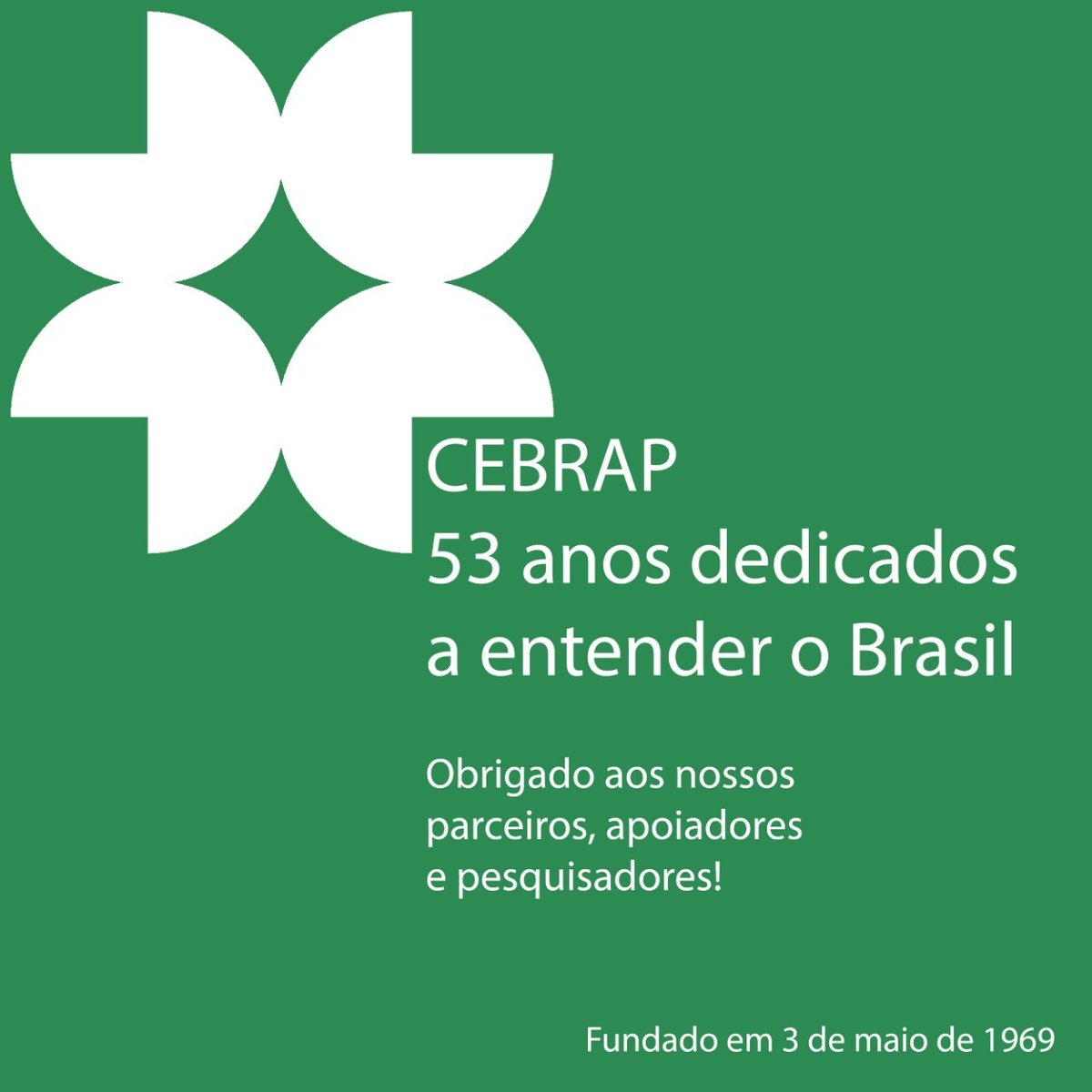 #Cebrap #53anos
