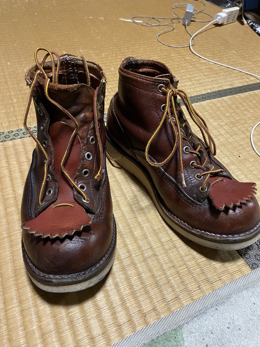 8kooZc8hkZc2IJl's tweet photo. この一足があるせいで、セッターに手が出せないです。
新品20%オフで購入した、WESCOのLTTのジョブマスター1998年製。
出番は少ないですが、現役♪
#wesco
#jobmaster https://t.co/EU4Pg3qWKO