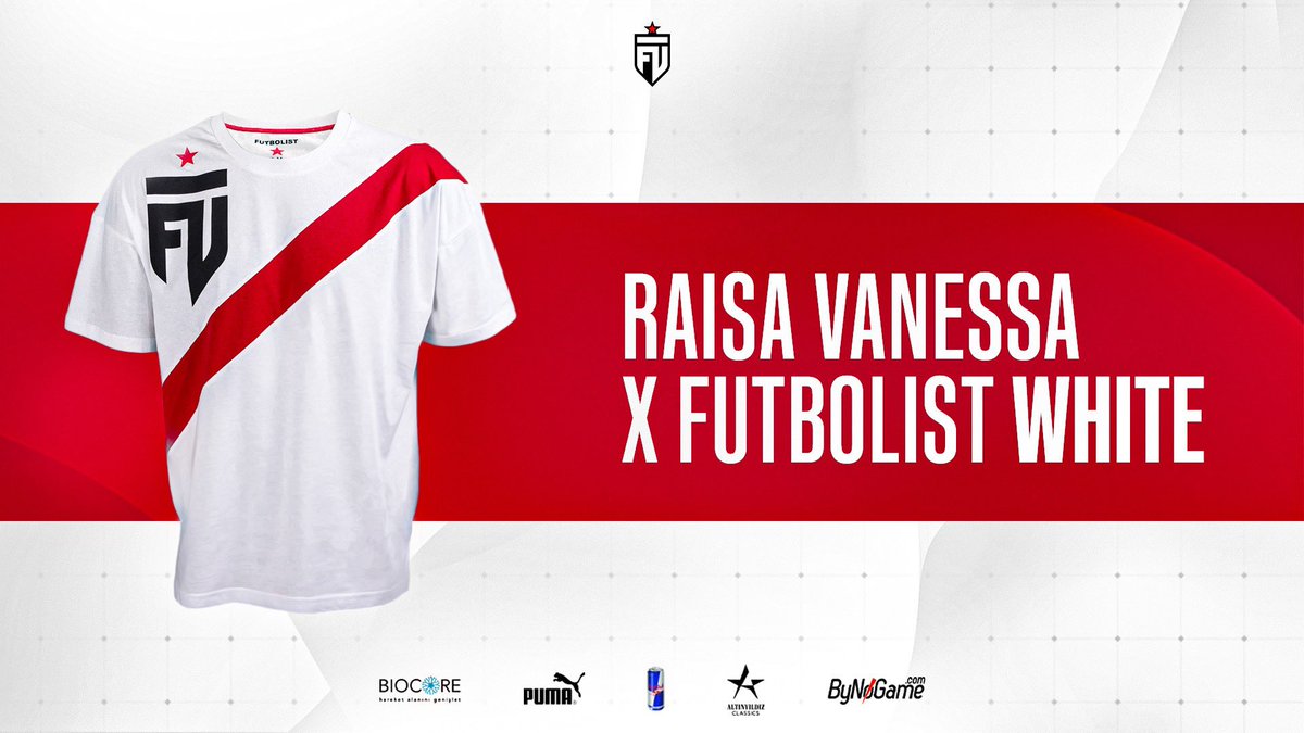 FUTesportsgg's tweet photo. Bayramın ikinci gününde de hediyeniz bizden! 🥳

1 kişiye Futbolist x Raisa Vanessa Beyaz Tişört hediye ediyoruz! 🎁

🎯 Katılmak için bizi takip etmeyi ve bu tweeti RT'lemeyi unutma! 

📆 Son katılım tarihi 05.05.2022. https://t.co/00x26SpnBY
