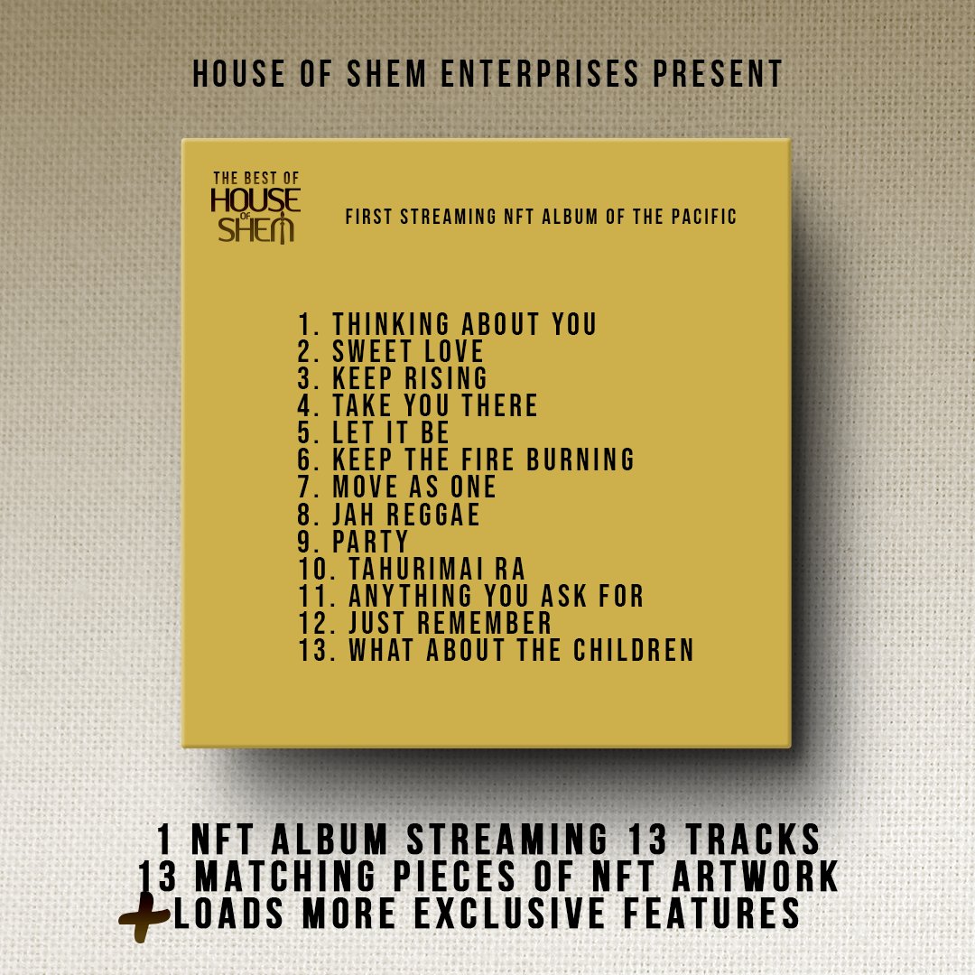 REALNFTNZ's tweet photo. Here's a Music NFT...

Giving away 3 x whitelist spots!

🎯 To Enter:
1. follow @realnftnz &amp; @houseofshem 
2. like + RT
3. tag 2 friends!
(unlimited entries, 1x per tag)

#NFT #MusicNFT #NFTGiveaway #NFTCommunity https://t.co/q25n1evVqp