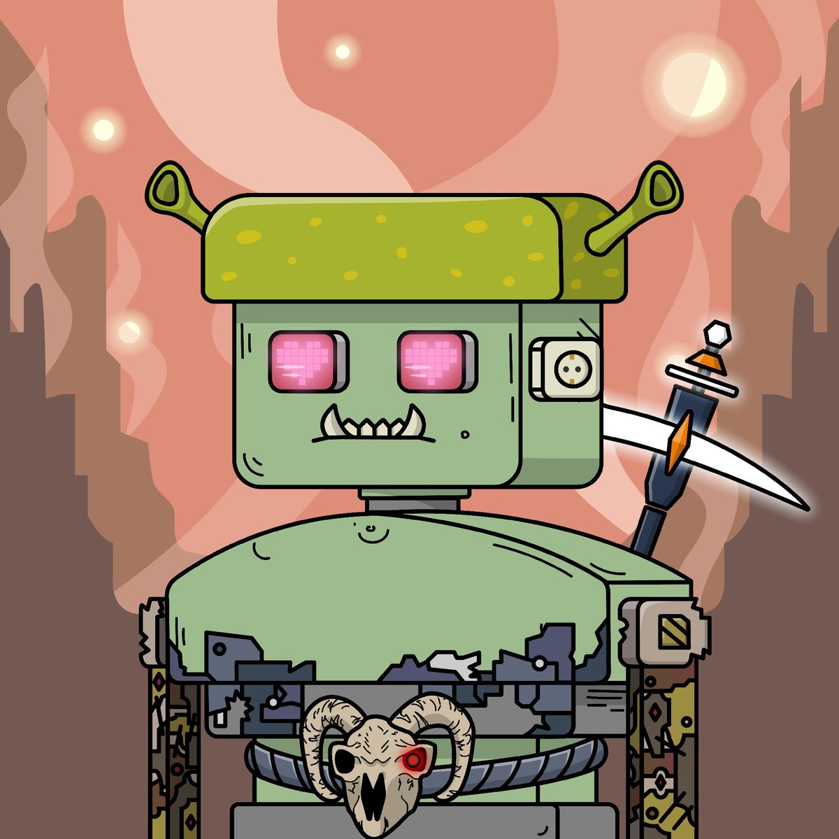 JR05052424's tweet photo. @JiraiyaTheNoble @TeeFritzzy @gatordek @bracketXNFT @GenerousRobots @GenerousRobots This is the way! #CLINKCLANK https://t.co/kLlJVuR3Sg