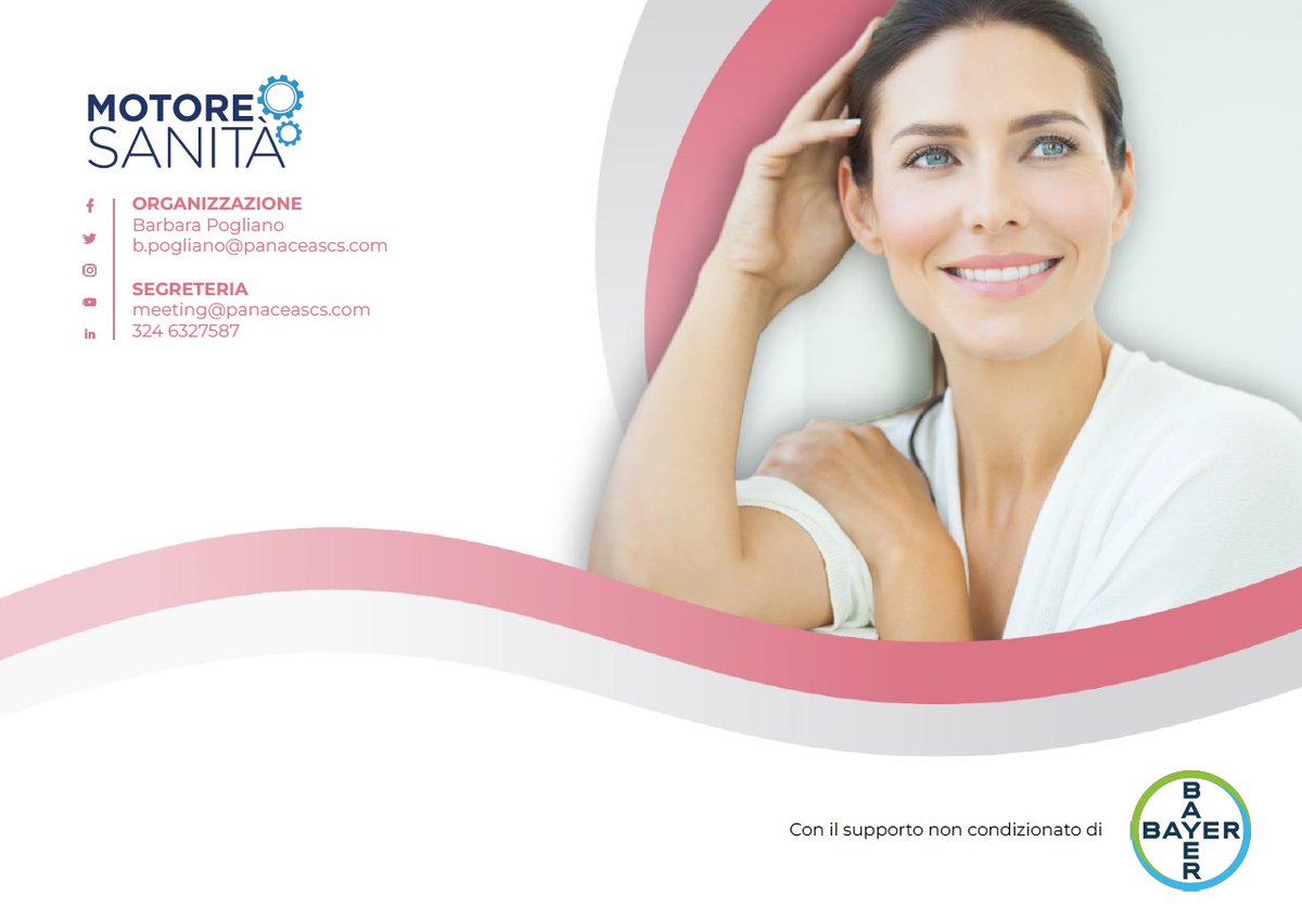 ❗️❗️❗️ Vi aspettiamo numerosi alle ore 15 all'evento di <a href="/europadonnait/">Europa Donna Italia</a>, in collaborazione con #MotoreSanità, dal titolo "Screening mammografico. L'adesione migliora con strumenti più efficaci"
👉 Per iscriversi gratuitamente: motoresanita.it/eventi/screeni… 
#3maggio