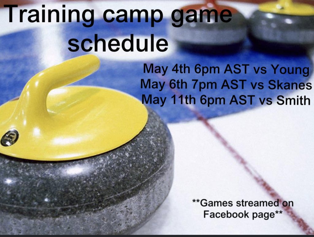 Team_Purcell20's tweet image. We are lucky enough to get a few scrimmage games while in NL!
They will be streamed on our  Facebook page as usual!
We want to thank these teams for quality games to help us prepare! @Team_NYoung @TeamSkanes @TeamGregSmithNL