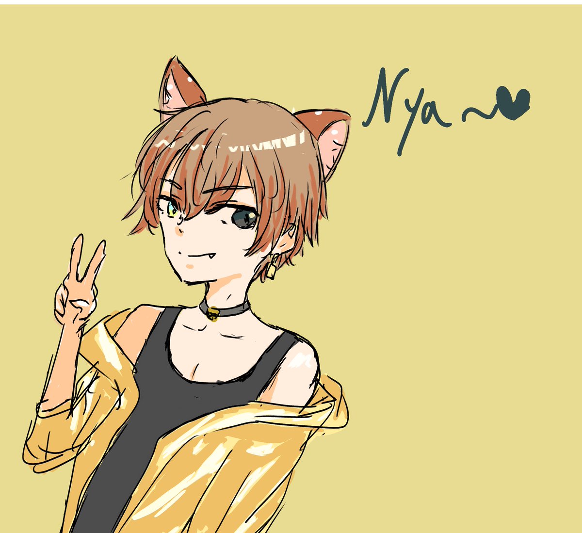 meiii898's tweet photo. Catboy Alban is so cuteeeee.
#AlbanKnoxArt #nijipets https://t.co/sIvmdajHkN