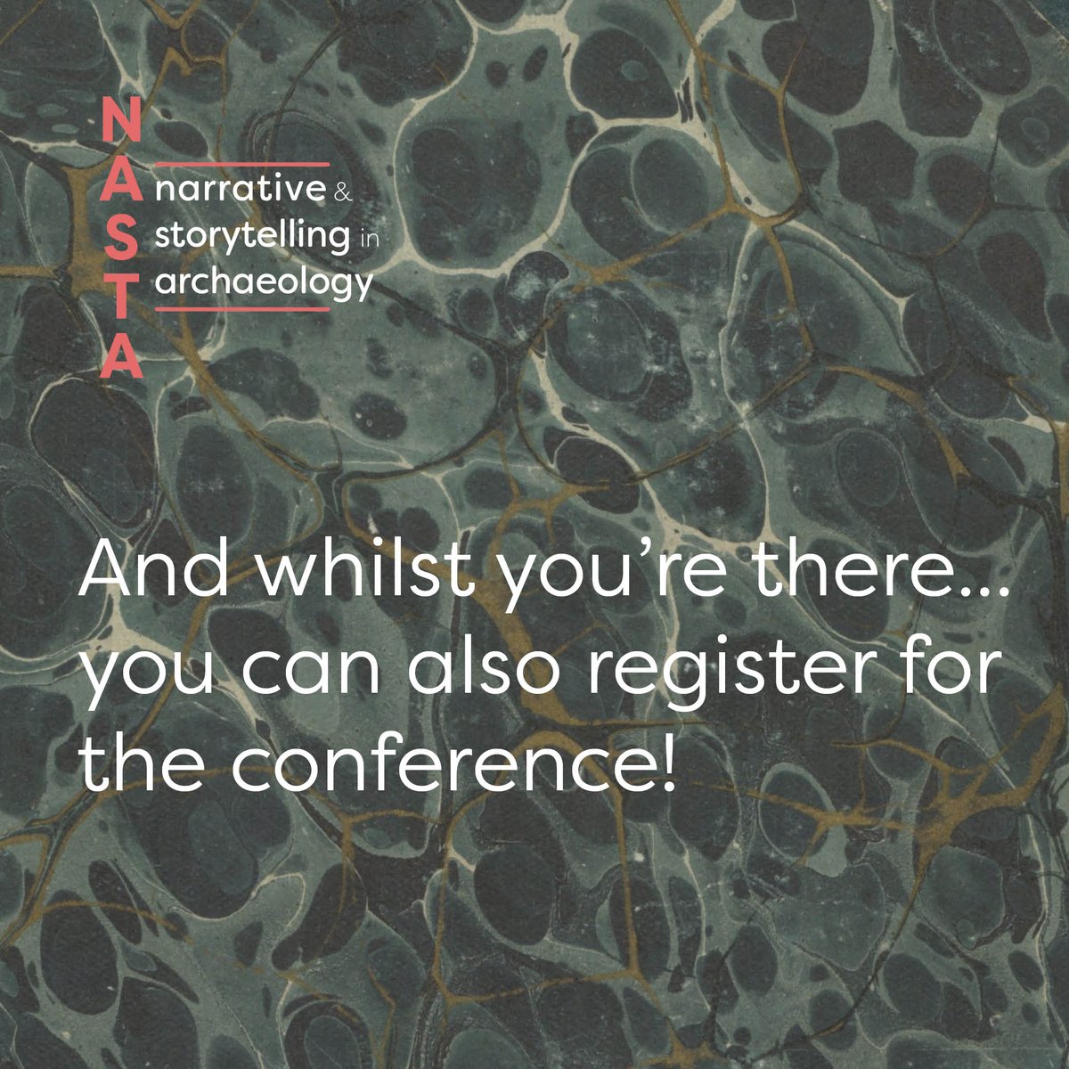 NASTArchaeology's tweet photo. ...and while you're there, you might as well sign up to the conference! 

Click the 'Register Now!' button or simply follow this link: https://t.co/KeSgYM5mtu https://t.co/eIDQrnmEuV