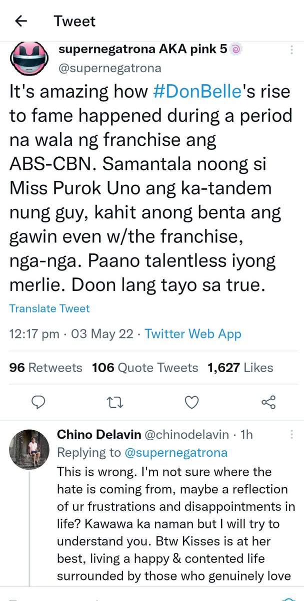 Forever ka na sana manahimik. Dahil sa tweet mo binawasan mo ang votes ni sen. <a href="/kikopangilinan/">Kiko Pangilinan</a> sinayang mo effort ng mga co kakampink pra mag #LeniKikoAllTheWay