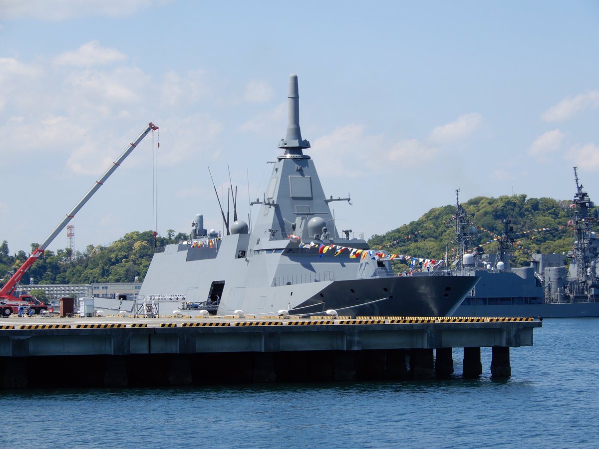yamayuriPhotoS's tweet photo. 2 護衛艦くまの -横須賀-
(もがみ型護衛艦)

2022年5月3日 神奈川県横須賀市

#くまの https://t.co/Aac1mW2Vt8