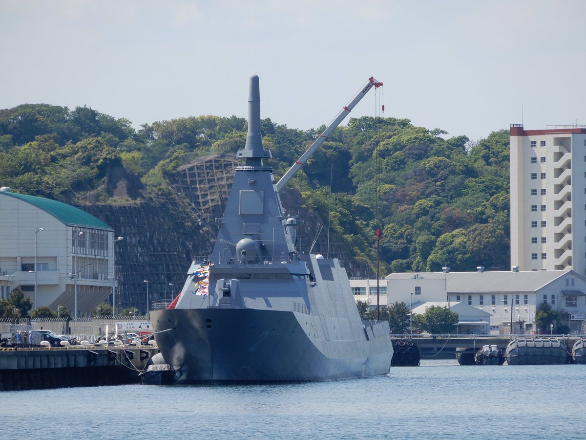yamayuriPhotoS's tweet photo. 2 護衛艦くまの -横須賀-
(もがみ型護衛艦)

2022年5月3日 神奈川県横須賀市

#くまの https://t.co/Aac1mW2Vt8