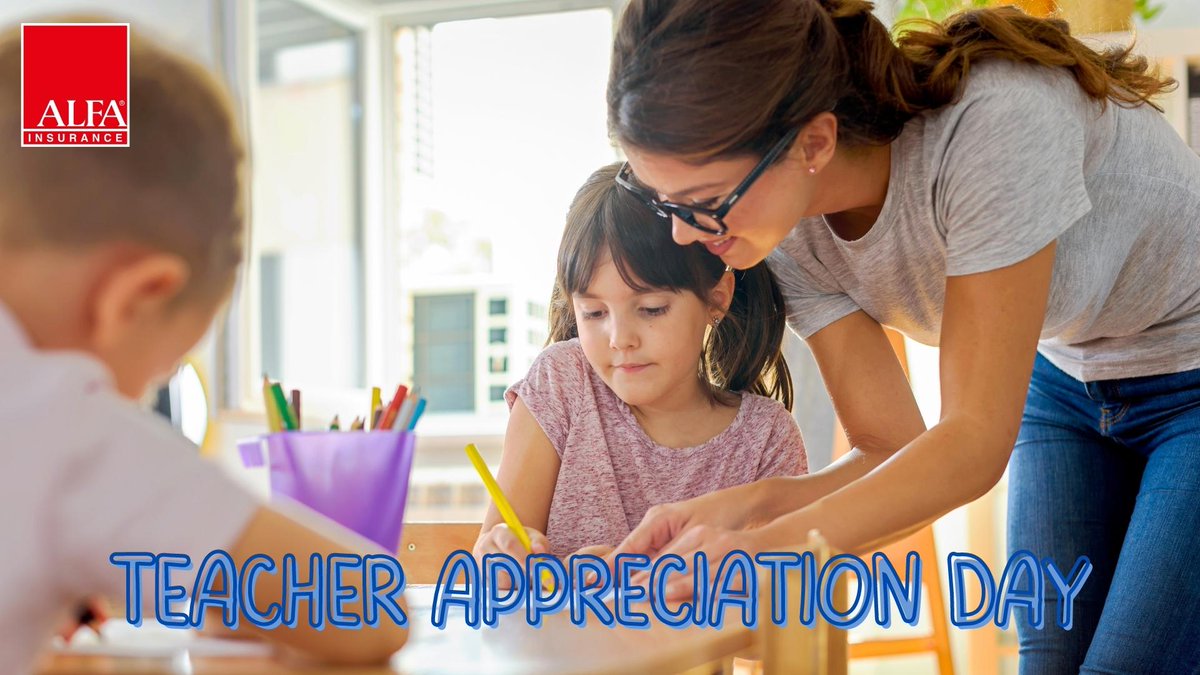 AlfaBritton's tweet photo. Today we send a big thank you to teachers everywhere for supporting, encouraging and inspiring children. We are so grateful for you! 📚 #TeacherAppreciationDay #NationalTeacherDay #ThankYouTeachers https://t.co/K4XFKaYoxC