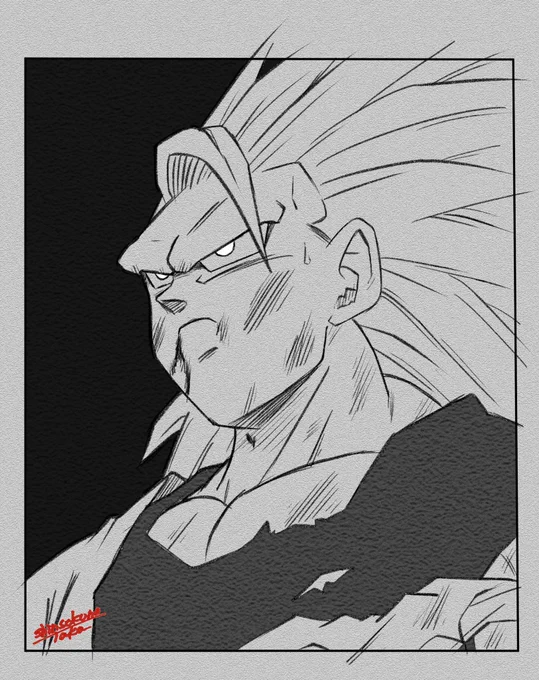 スーパーサイヤ人3
孫悟空

ラフな感じに😊

#dragonball #dragonballart #スーパーサイヤ人3 #悟空3 #神速の鷹 