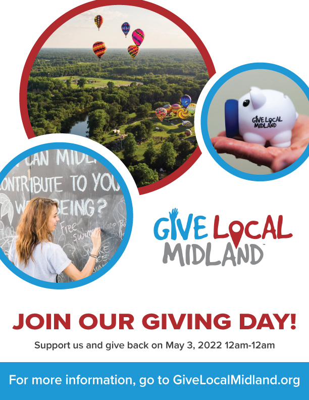 safeandsoundcac's tweet image. It’s time to show that your community is full of generosity! Help us celebrate #GiveLocalMidland! - mailchi.mp/055709be12b3/i…