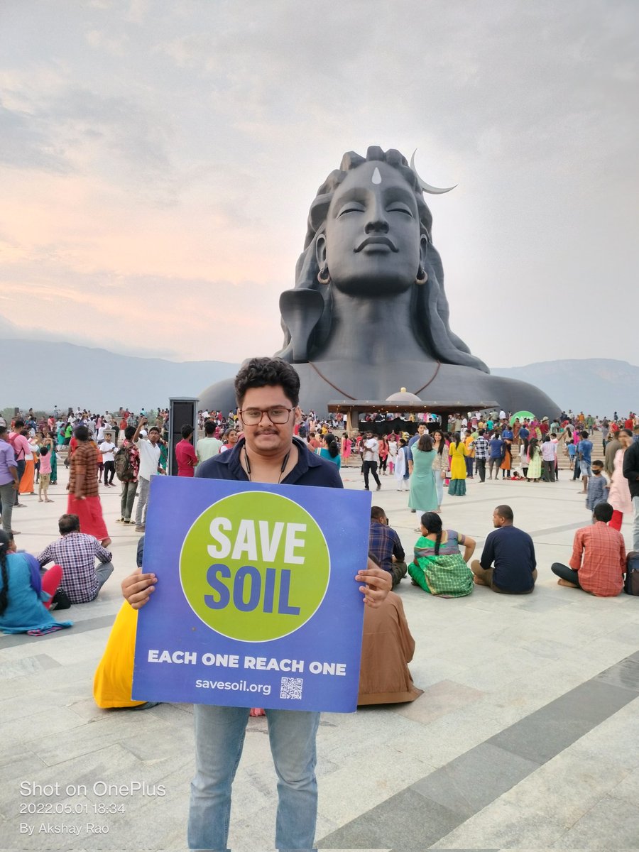 AkshayRao1998's tweet photo. Isha foundations #Sadhguru #SaveSoilMovement https://t.co/LbtGgaTtmz