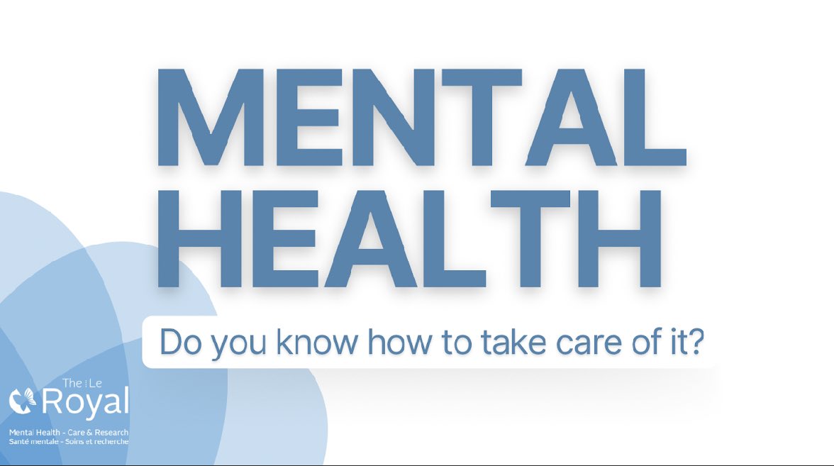 It’s #MentalHealthWeek! Do you know how to take care of your mental health? Take <a href="/theroyalfdn/">Royal Ottawa Foundation</a>’s quiz to find out how you can better your mental wellness: theroyal.ca/MentalHygieneQ…