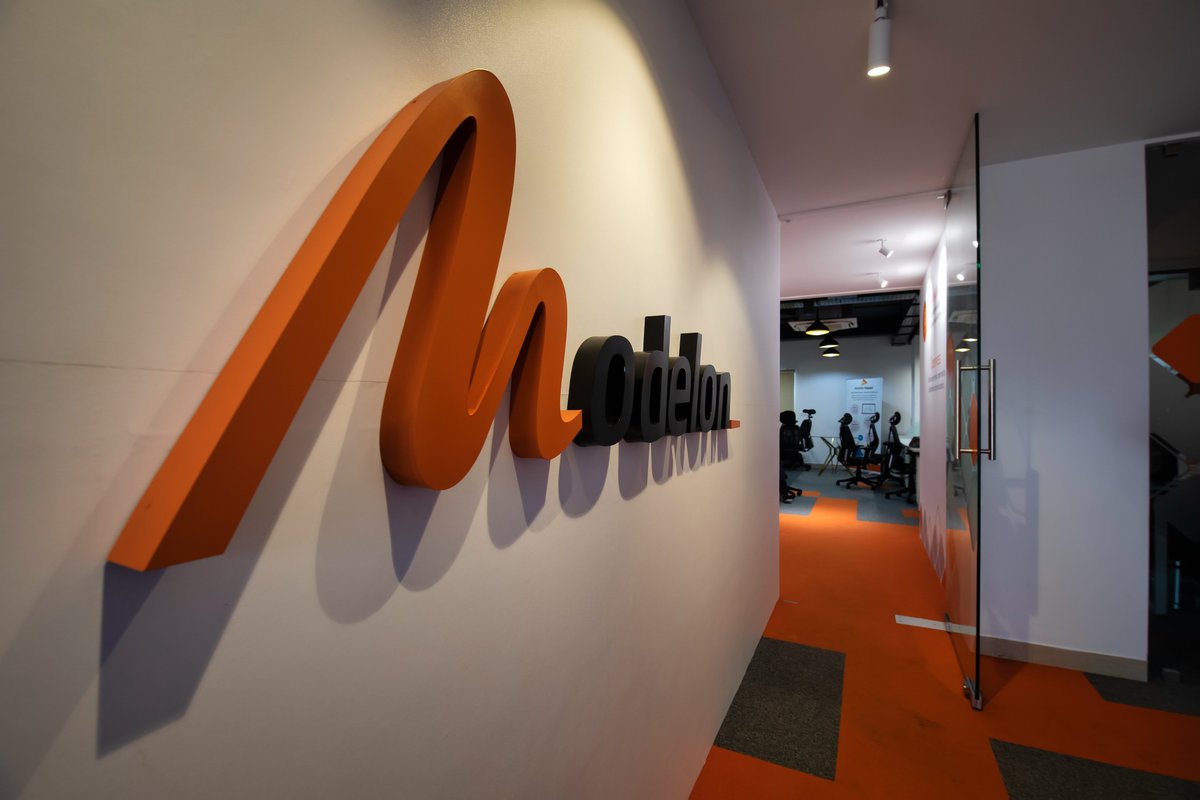 Modelon's tweet photo. We're thrilled to announce our new office in Trichy, India!๐ฅณThis upgraded office is part of our continued global expansion bringing additional resources to better serve our customers around the world. Check out our open house photos! https://t.co/wsv2BtPnvT #OneModelon #office https://t.co/R61nhuZxmO