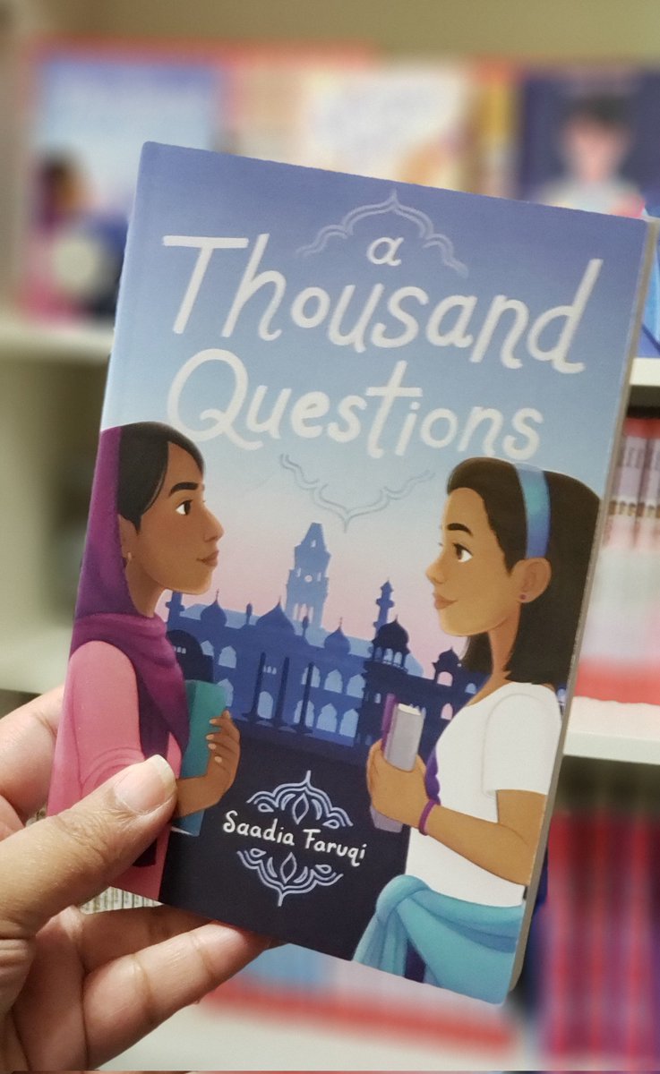 🥳 Yay! A Thousand Questions is now available in paperback, just in time to plan summer book clubs in your school, library or even at home with family! Like and RT for a chance to win one of five copies. USA only. 🥳