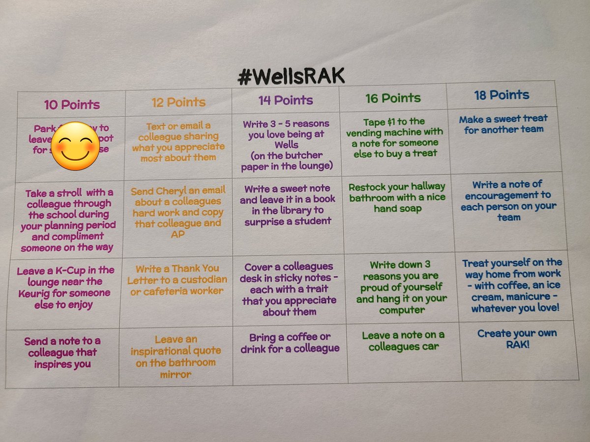 Parking in the last spot so others don't have to walk as far! Go team white!!! I'm even sporting a white car! <a href="/CFISDWells/">Wells Elementary</a> #WellsRAK #explorewells
