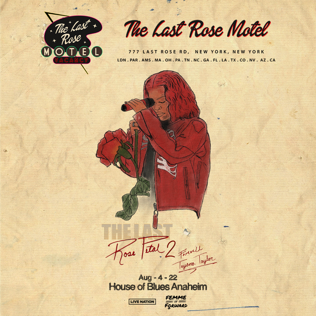 She’s back 🌹 @TEYANATAYLOR is bringing the #TheLastRosePetal2 Farewell Tour here on August 4! Presale tickets are available Thursday, 5/5, at 10am with code: FINALE. Public on sale starts Friday, 5/6, at 10am. 🔗 bit.ly/3LHNKjw